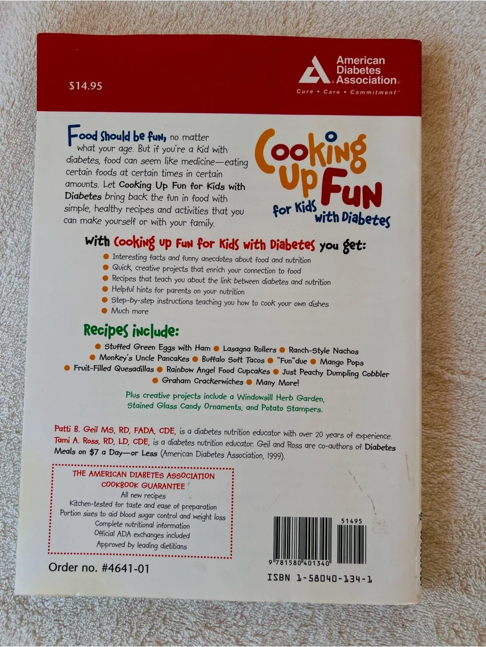 COOKBOOKS FOR KIDS WITH DIABETES 5 BOOKS